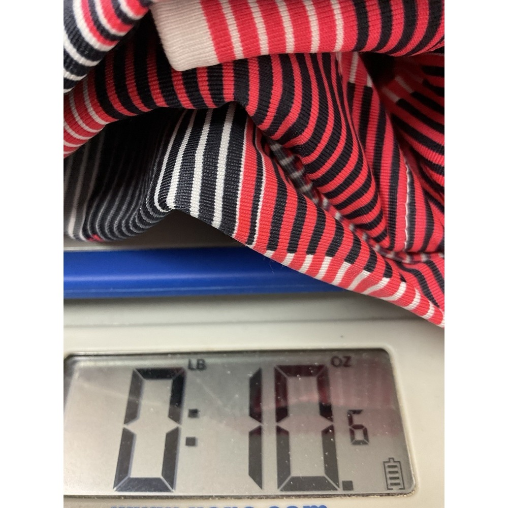 TAIL Women's Golf Dress Pickleball Tennis Stretch Red Black Striped UPF50+ Large - Picture 9 of 10